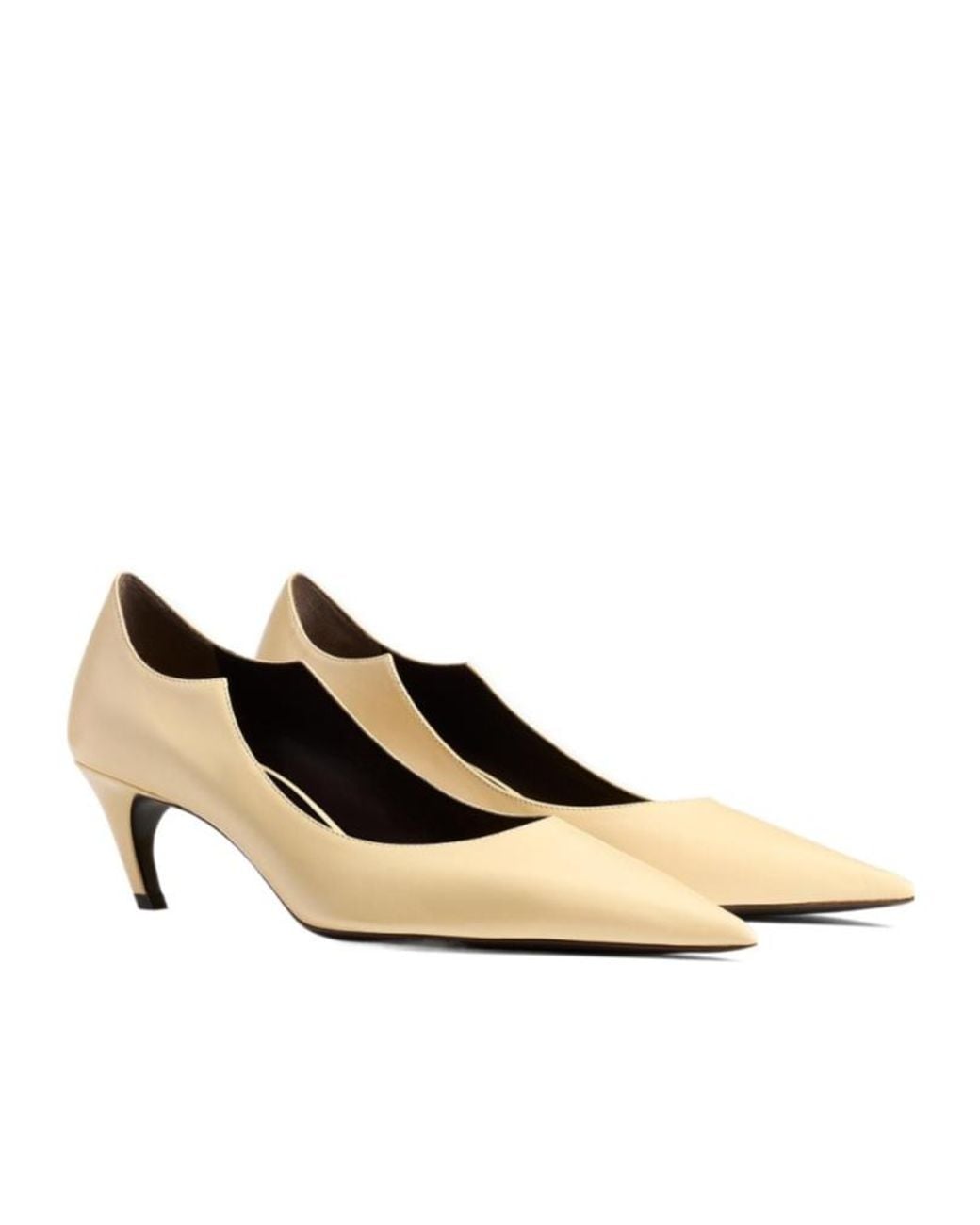 Khaite Natural Valerie Low Pump