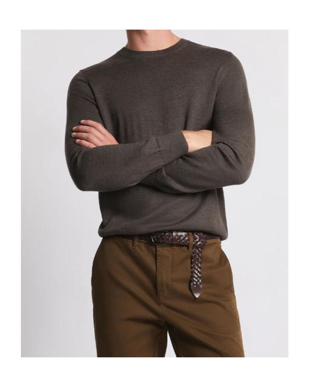 Fay Gray Round-Neck Jumper for men