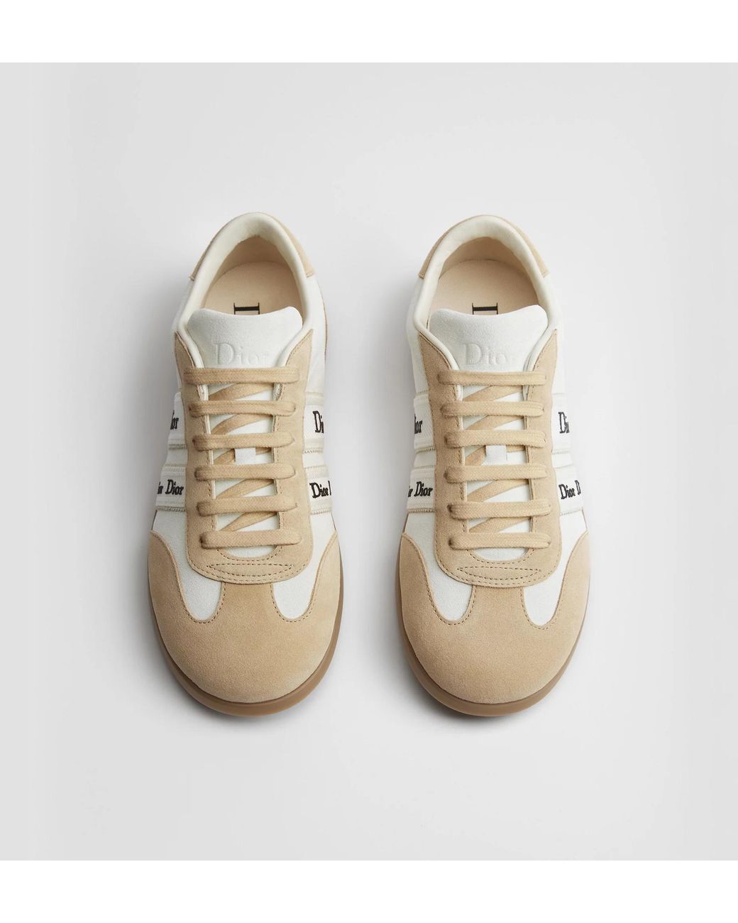 Dior White Ribbon Sneaker