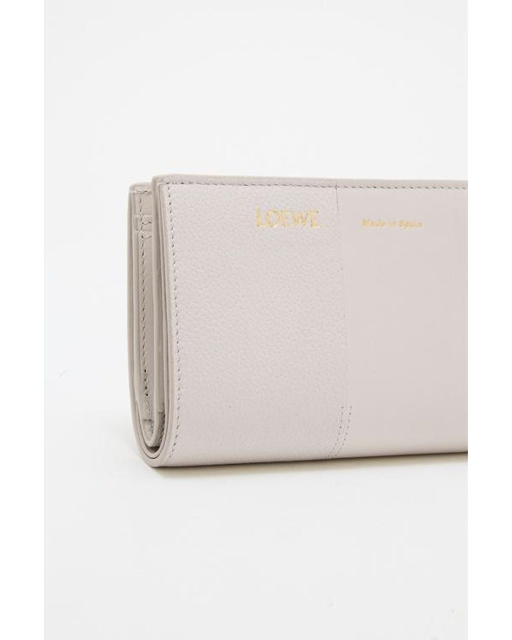 Loewe White Duet Compact Wallet