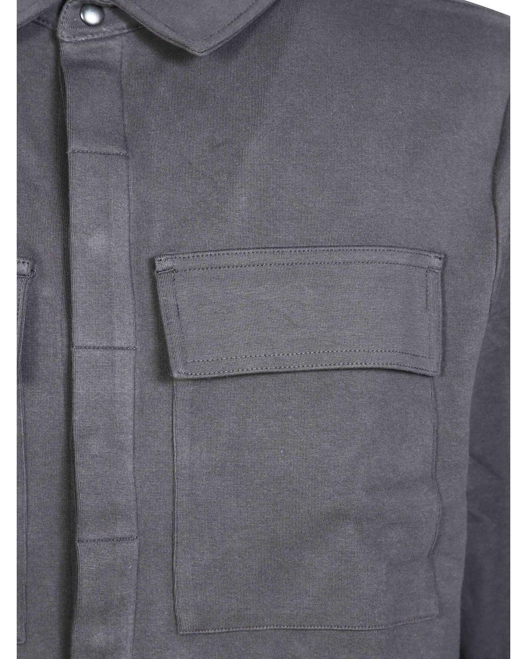 Thom Krom Gray Jersey Shirt for men