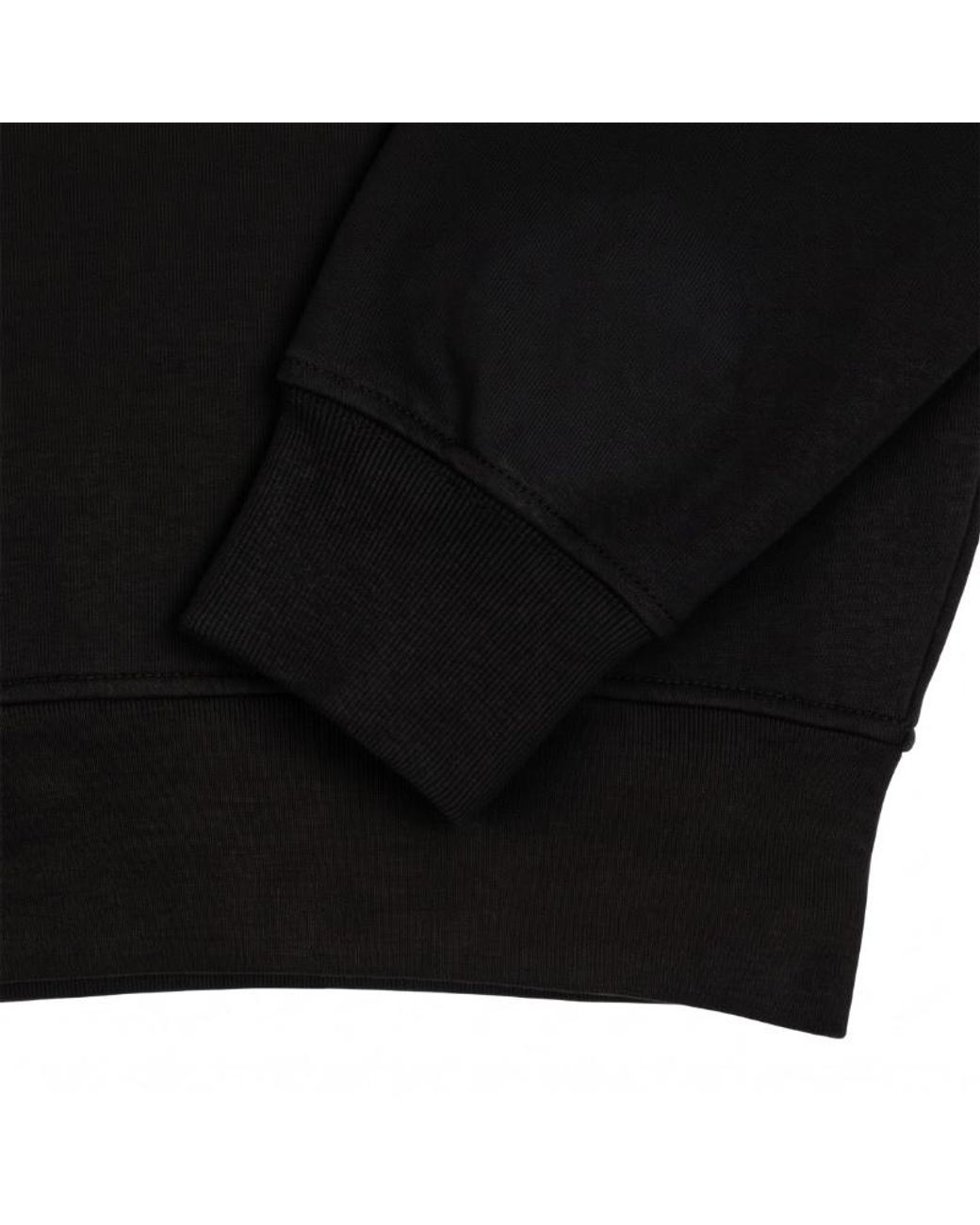 Polo Ralph Lauren Black Printed Fleece Sweatshirt for men