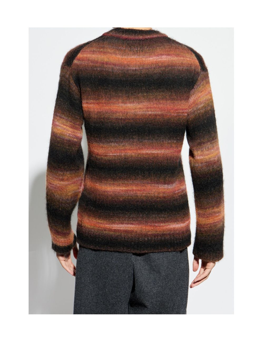 KENZO Red Striped Sweater for men