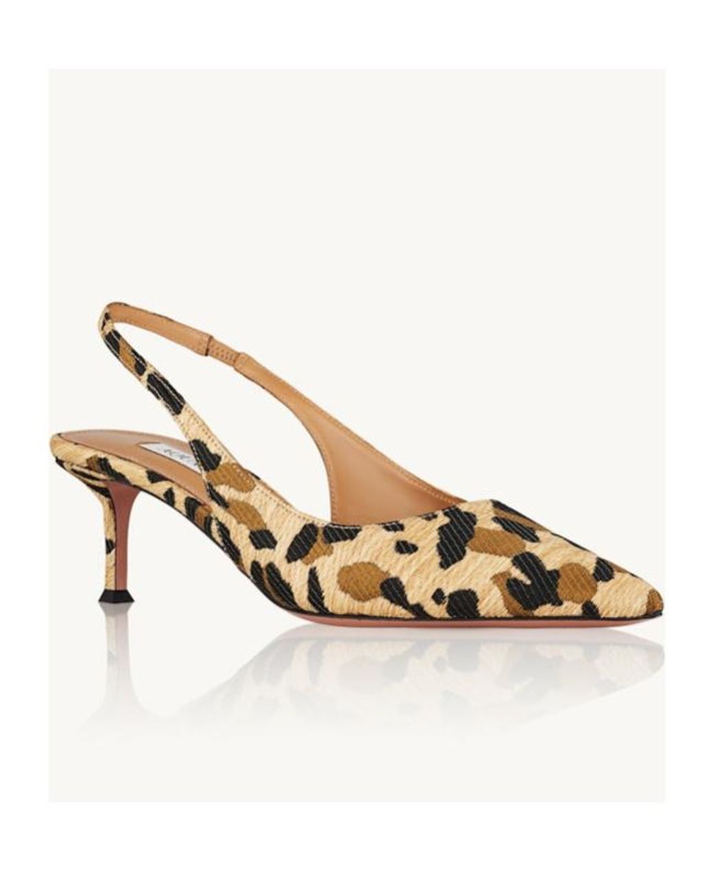 Aquazzura Metallic New Purist Sling Pumps