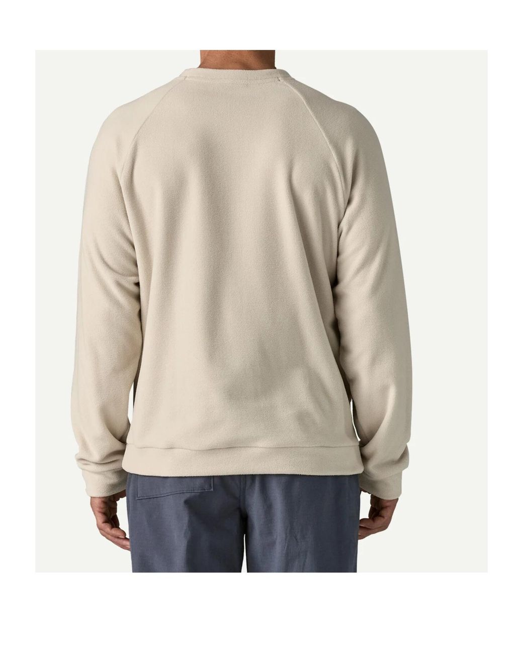 Patagonia Natural Micro D Fleece Sweatshirt for men