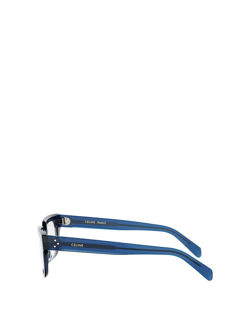 Céline Blue Full-Frame Non-Prescription Glasses