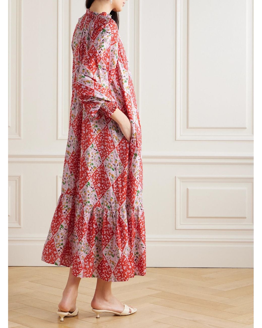 Diane von Furstenberg Red Lightweight Dress