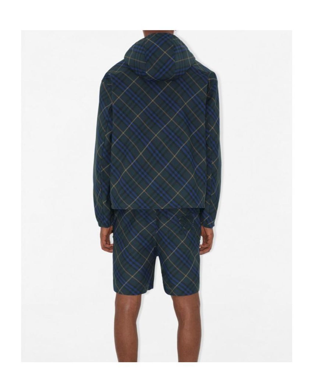 Burberry Blue Lightweight Utility Jacket for men