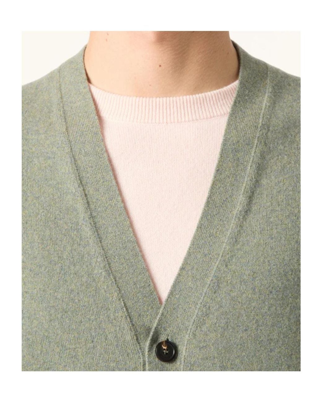 Loro Piana Green Classic Vest for men