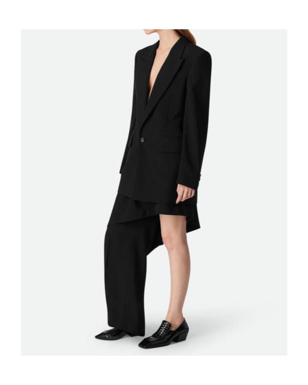 Bottega Veneta Black Lightweight Regular Fit Jacket