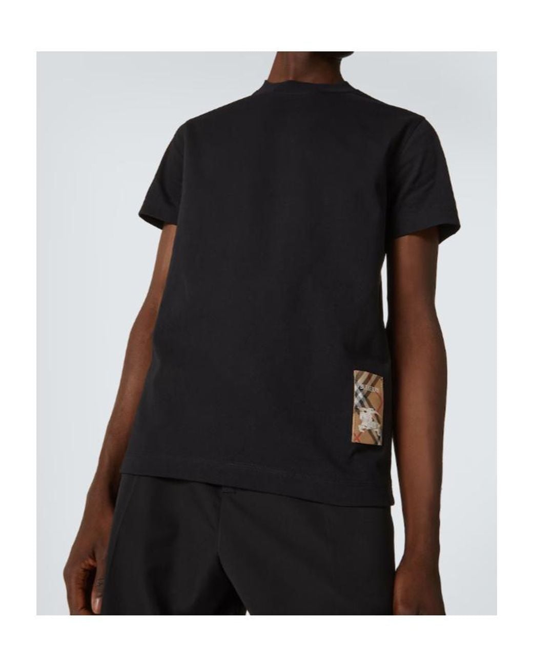 Burberry Black Short-Sleeved T-Shirt for men