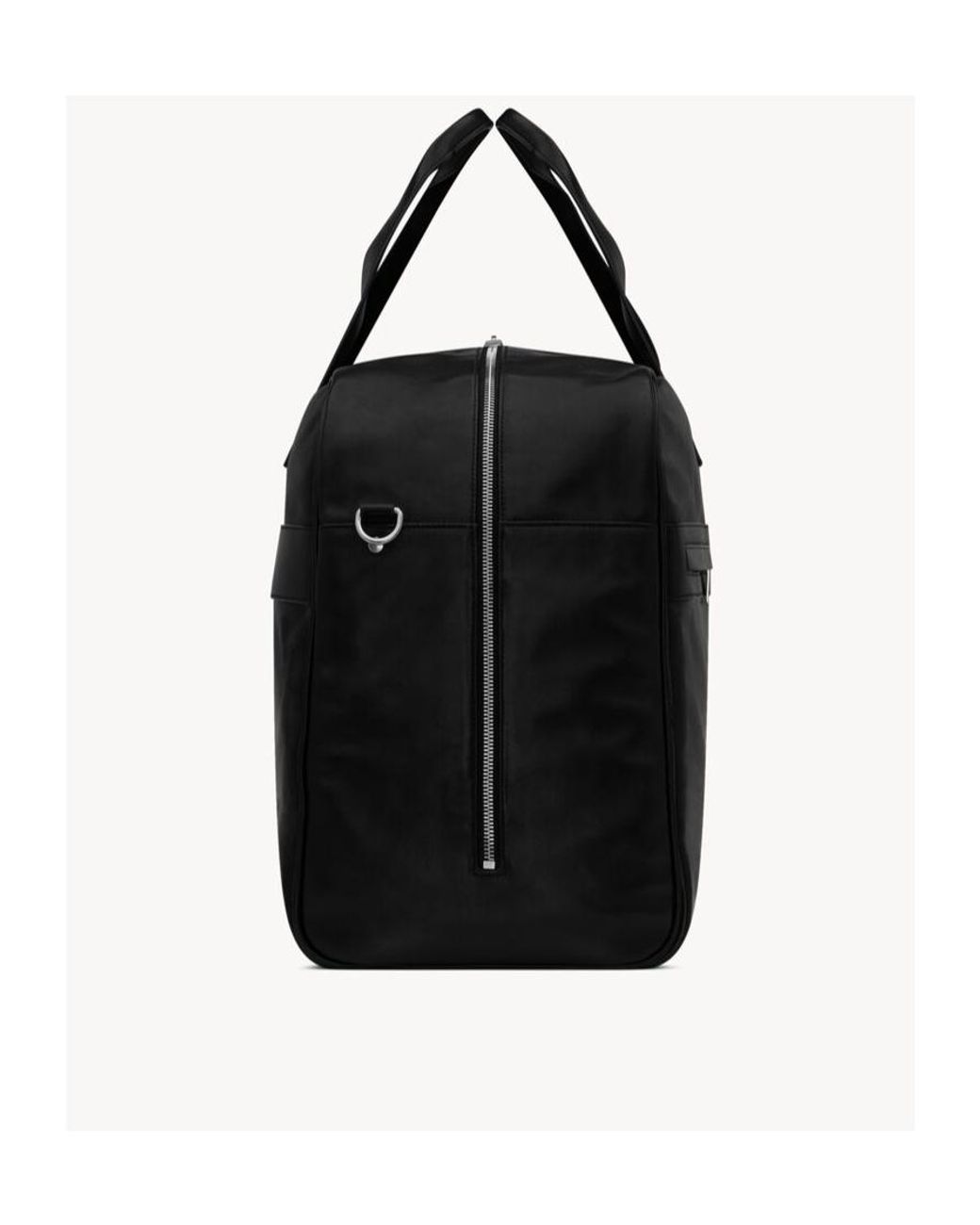 Saint Laurent Black Camp Maxi Duffle Bag for men