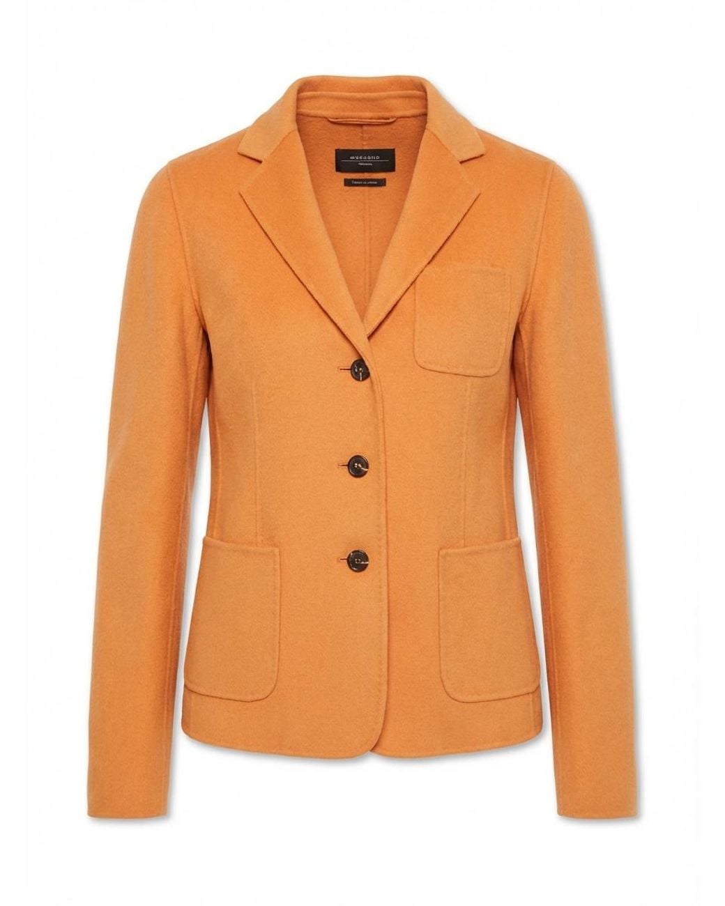 Weekend by Maxmara Orange Long-Sleeved Casual Jacket