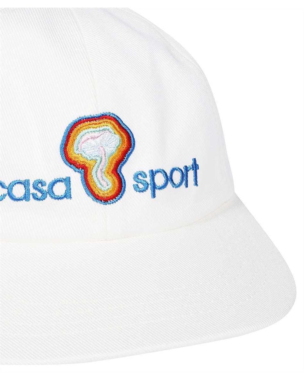 Casablanca White Mind Vibrations Baseball Cap for men