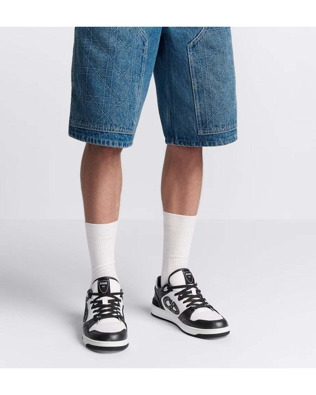 Dior Black Homme B57 Low-Top Sneakers for men