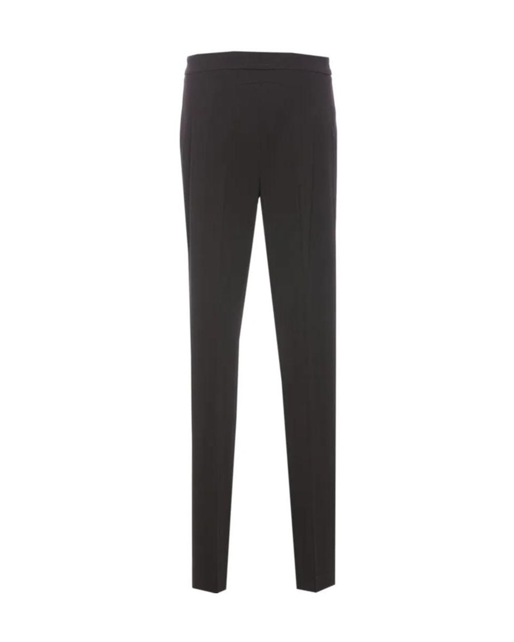 Pinko Black Straight-Leg Slim-Fit Trousers