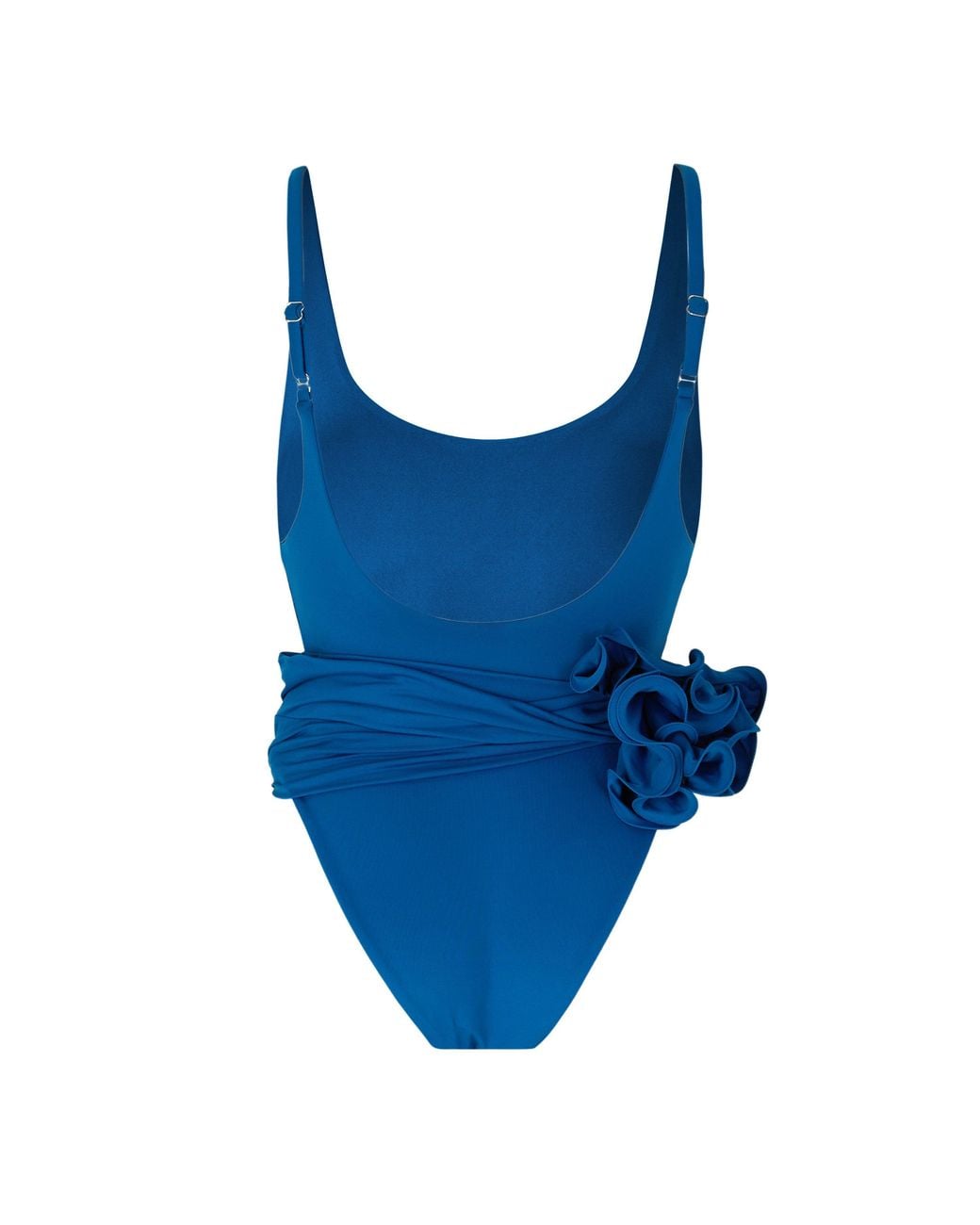 Magda Butrym Blue Solid Color Swimsuit