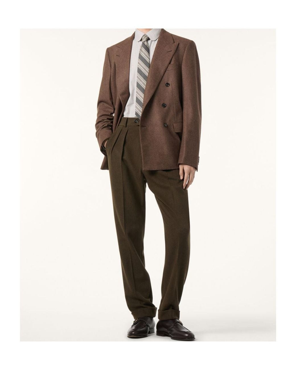 Loro Piana White Elia Shirt for men