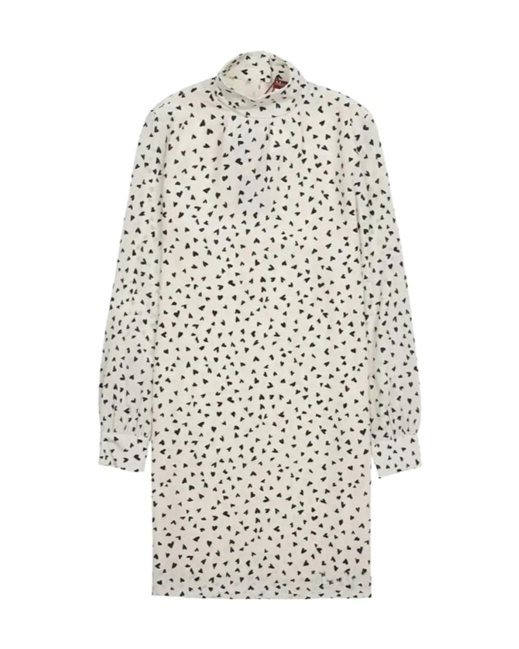 Max Mara White Long-Sleeved Dress