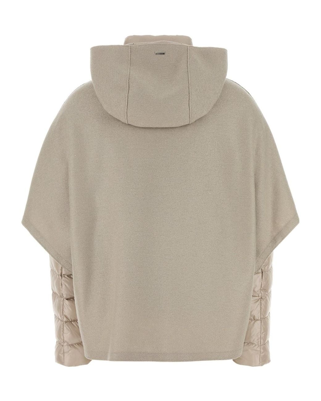 Herno Gray Double Layered Down Jacket