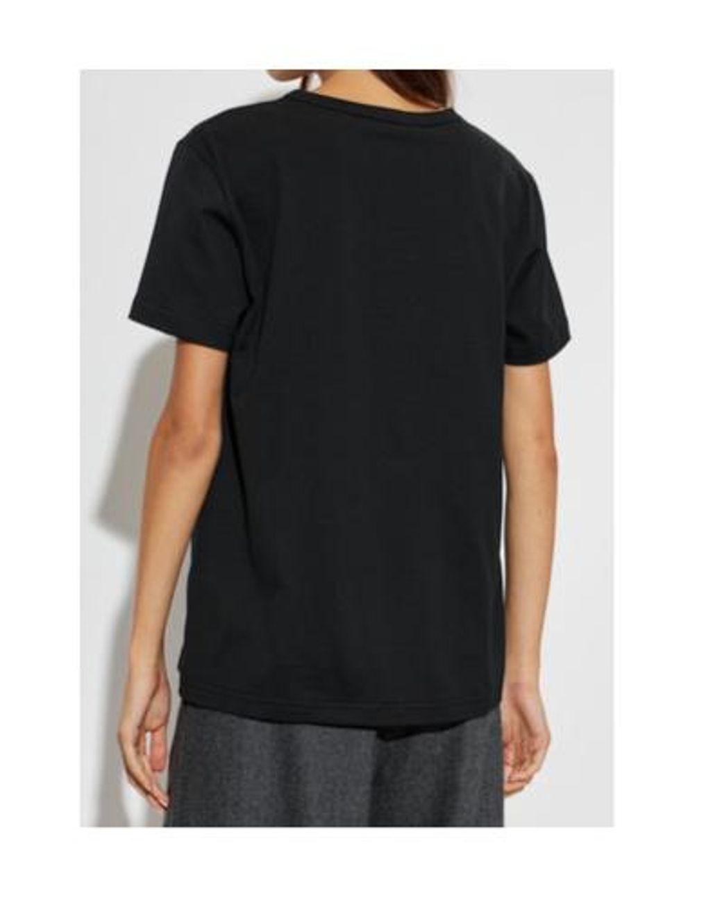 Fabiana Filippi Black Chest Pocket T-Shirt