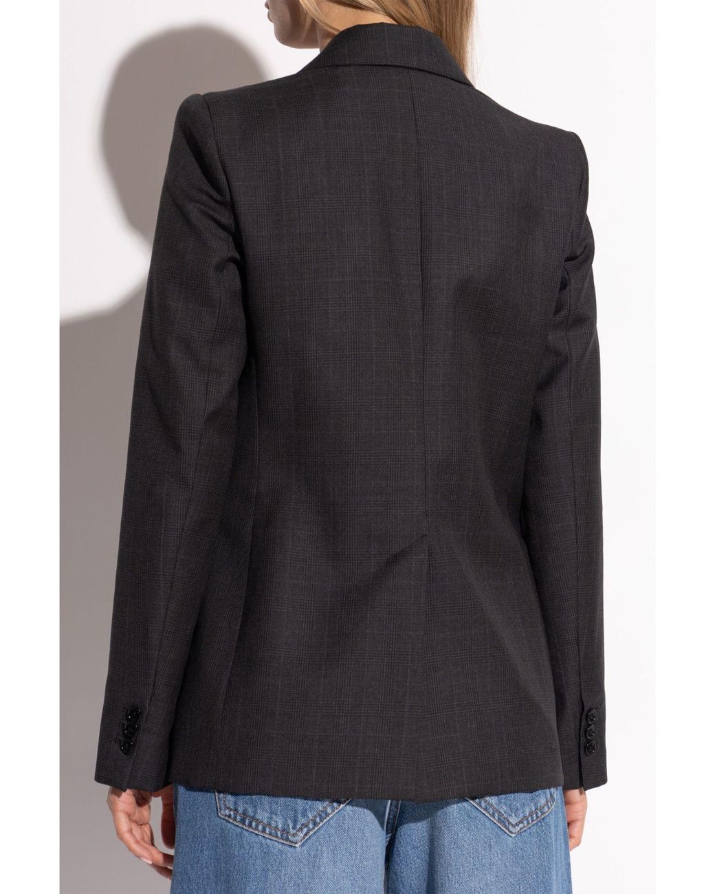 Isabel Marant Black Reva Single Breasted Blazer