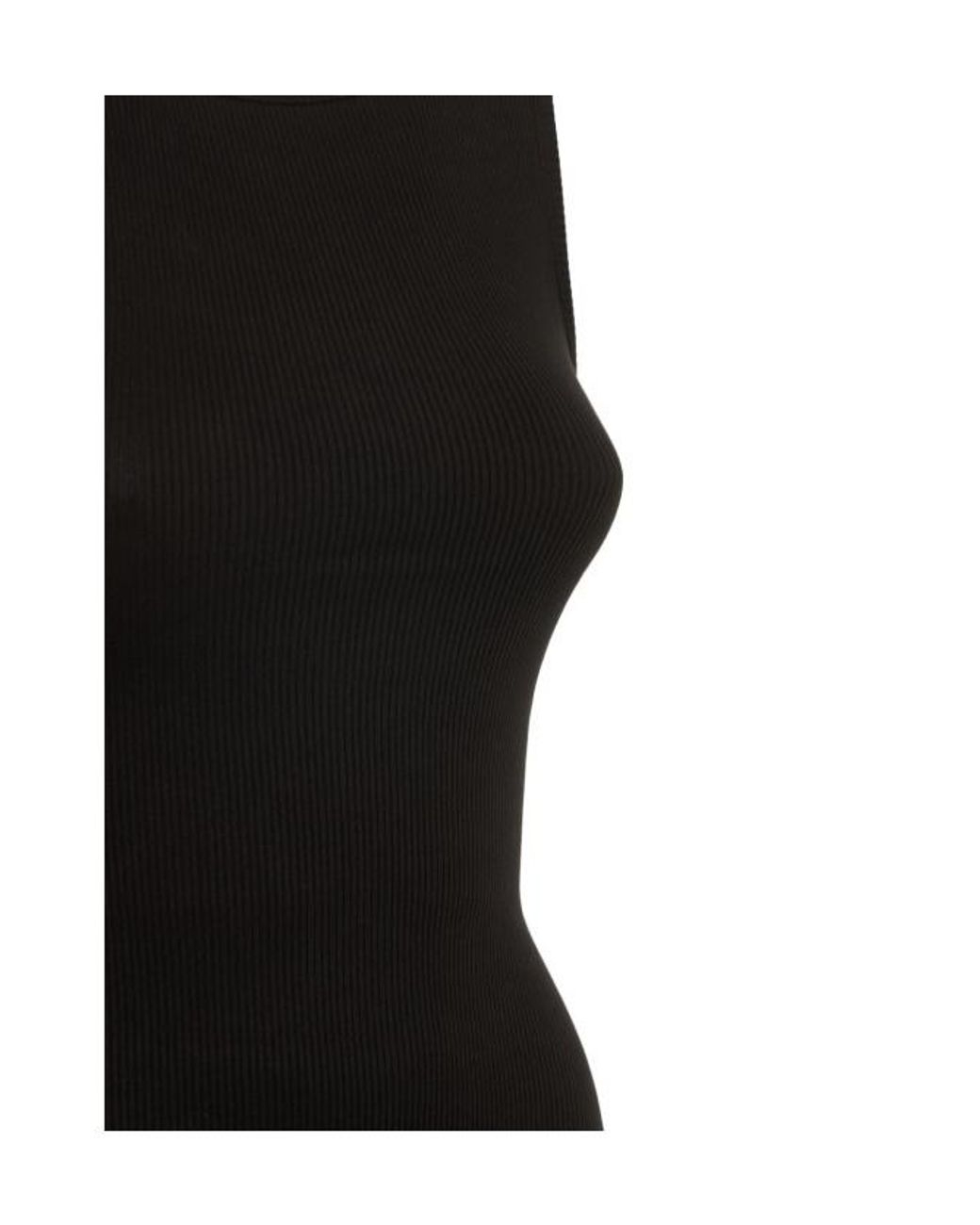 Agolde Black Knitted Bodysuit
