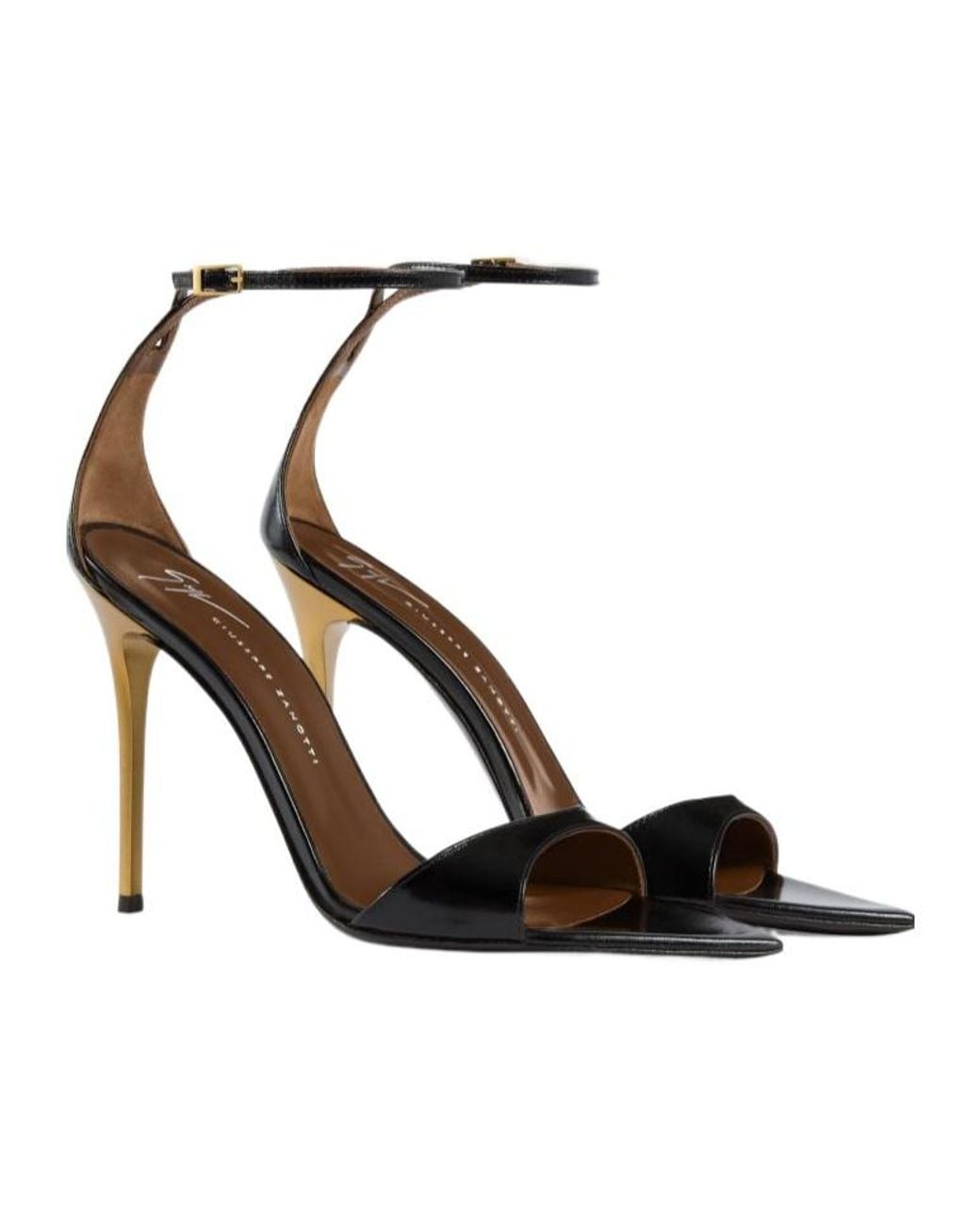 Giuseppe Zanotti White Intriigo Strap 105 Heeled Sandals