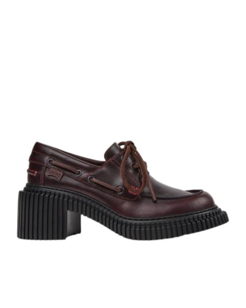 Camper Brown Pix London Platform Flat Shoes