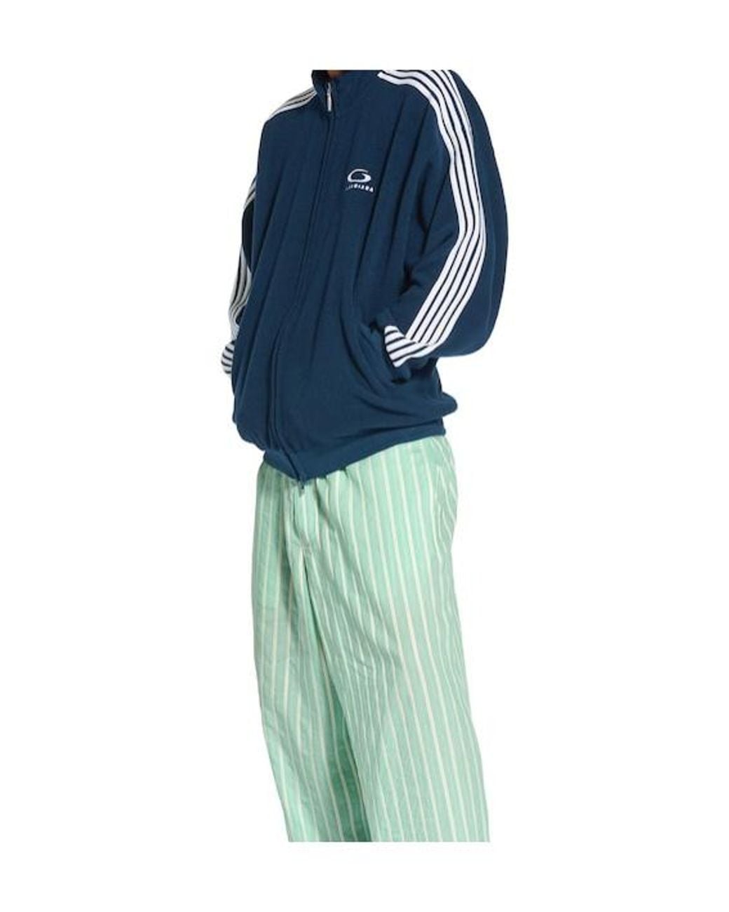 Balenciaga Blue Loop Sports Icon Jacket for men