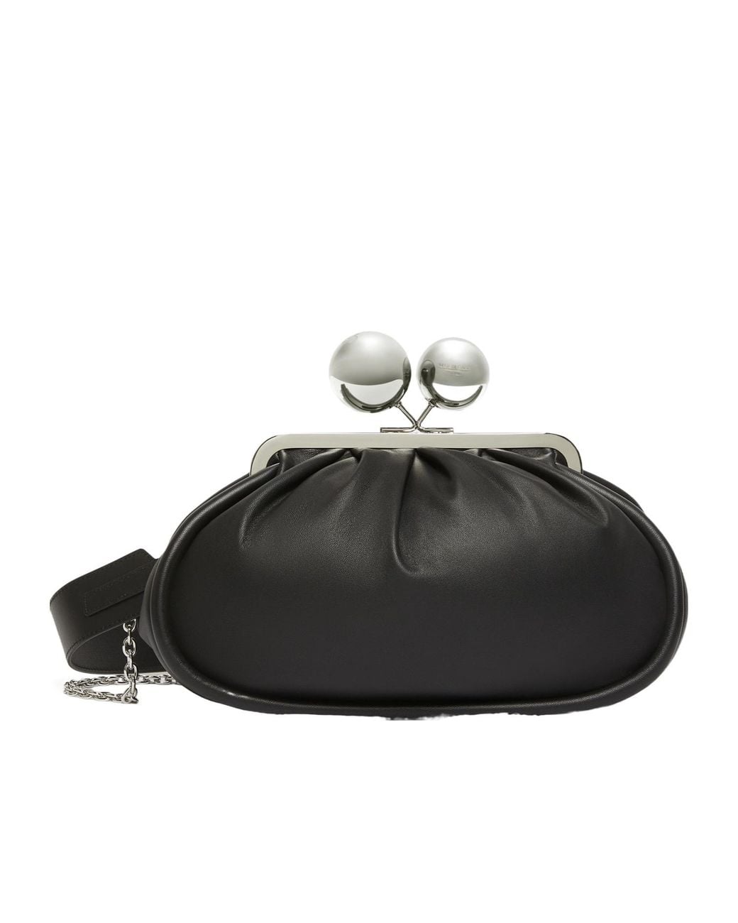 Weekend by Maxmara Black Milvanew Medium Pasticcino Bag
