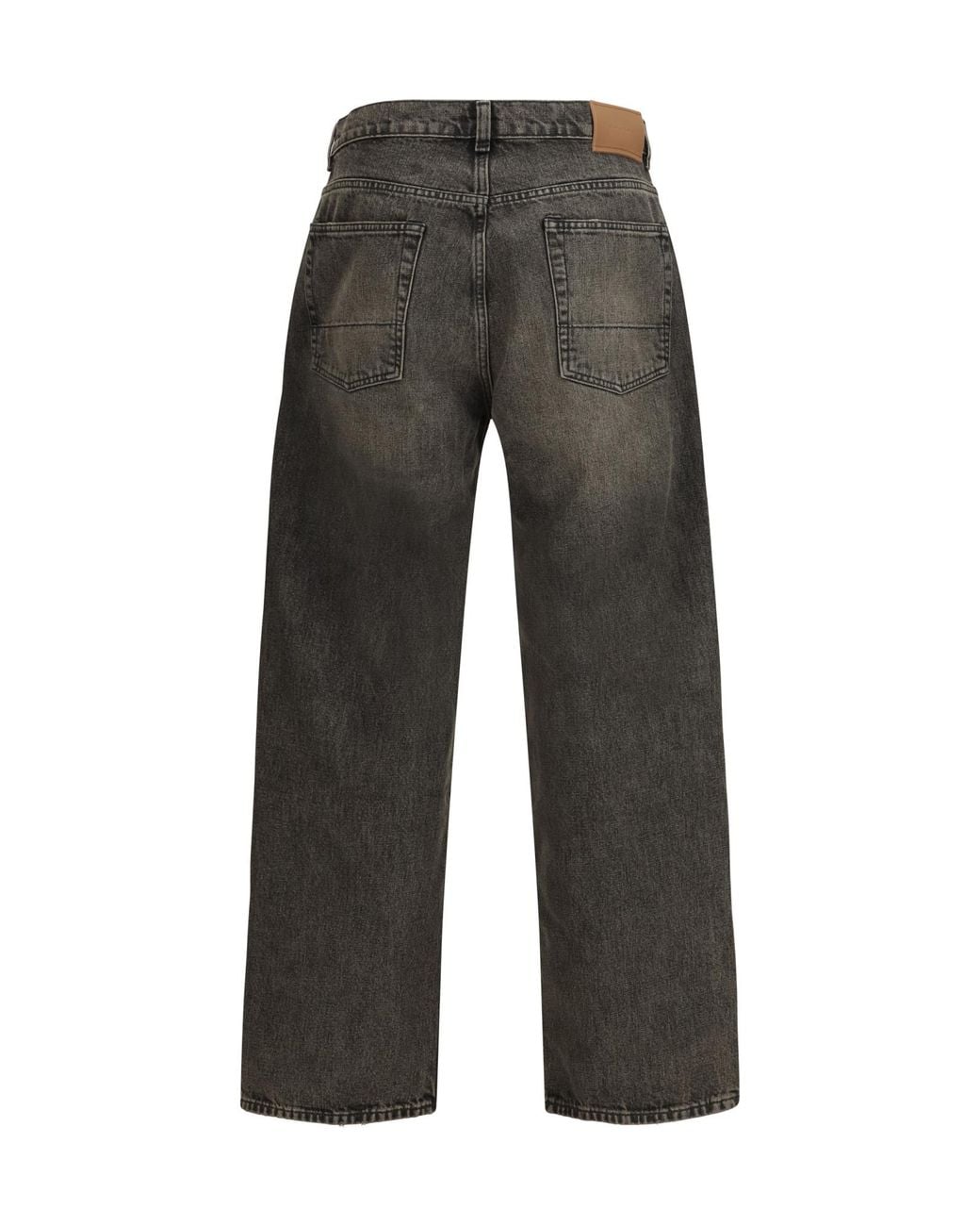 Our Legacy Gray Third Cut Straight-Leg Jeans for men