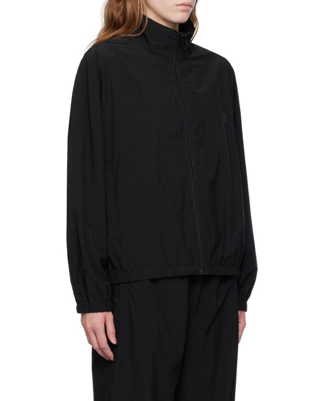 Alexander Wang Black Zipped Track Jacket