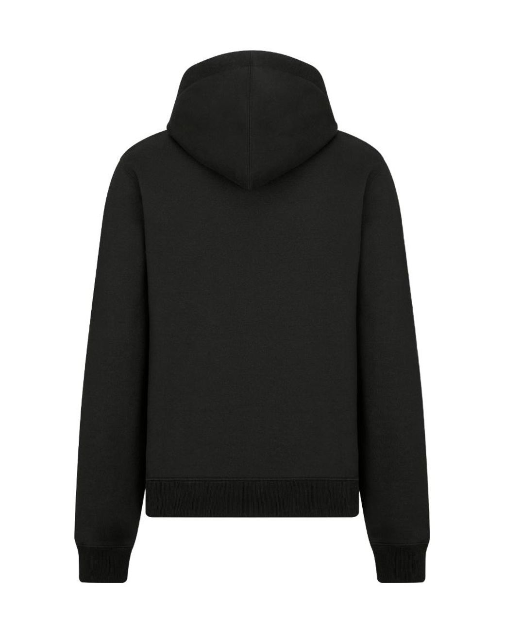 Dior Black Homme Cd Icon Drawstring Hoodie for men