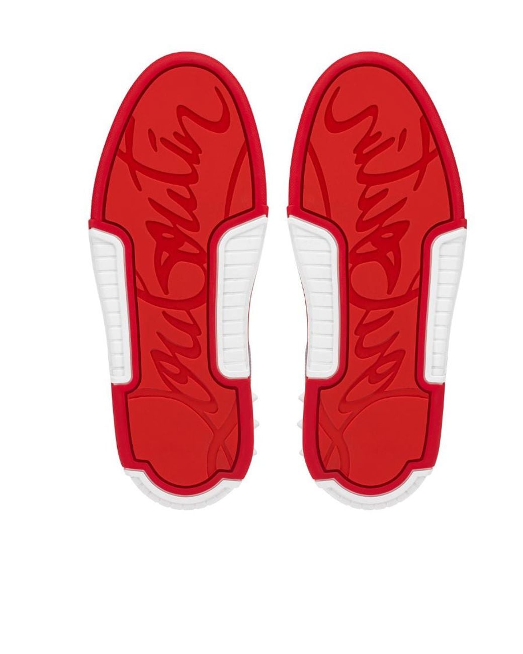 Christian Louboutin Red Astroloubi Sneakers for men