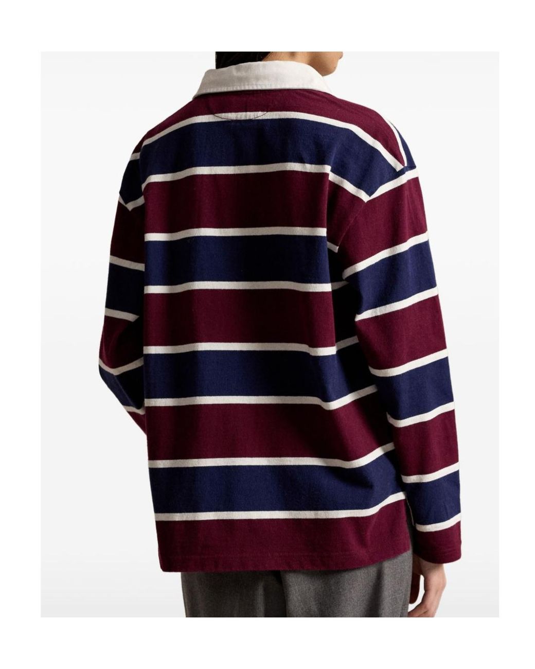 Polo Ralph Lauren Red Classic Long Sleeve Knitted Polo Shirt