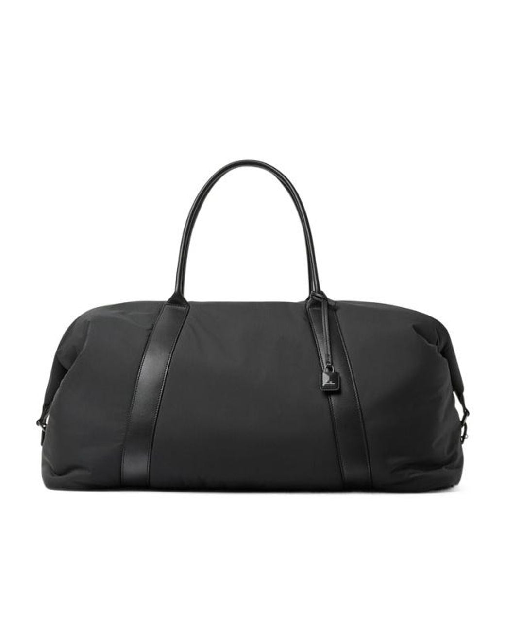 Loro Piana Black Wind Duffle Bag for men