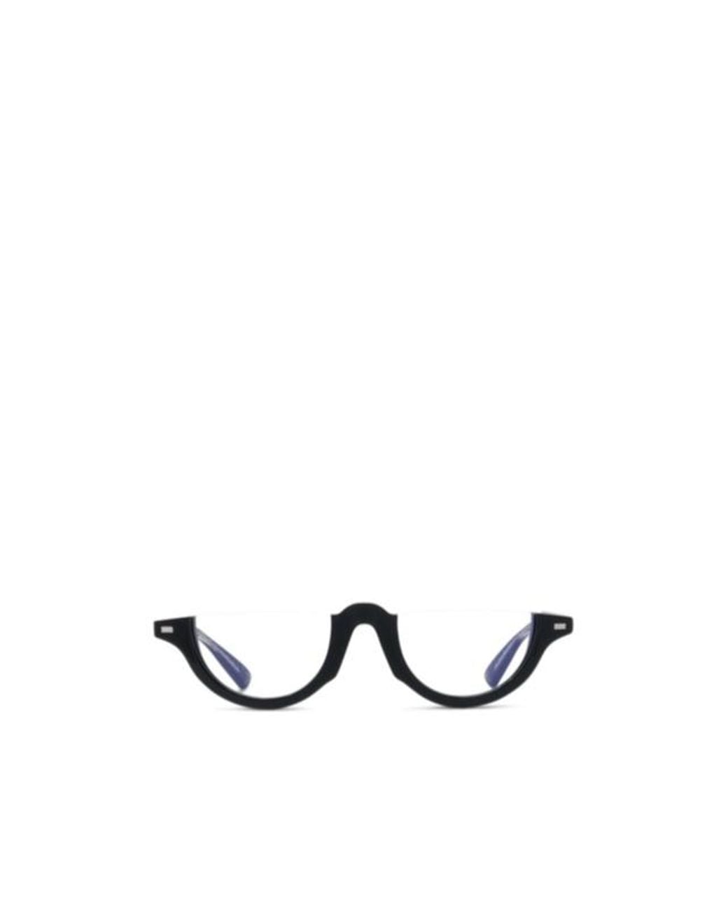KENZO White Semi-Rimless Non-Prescription Glasses for men