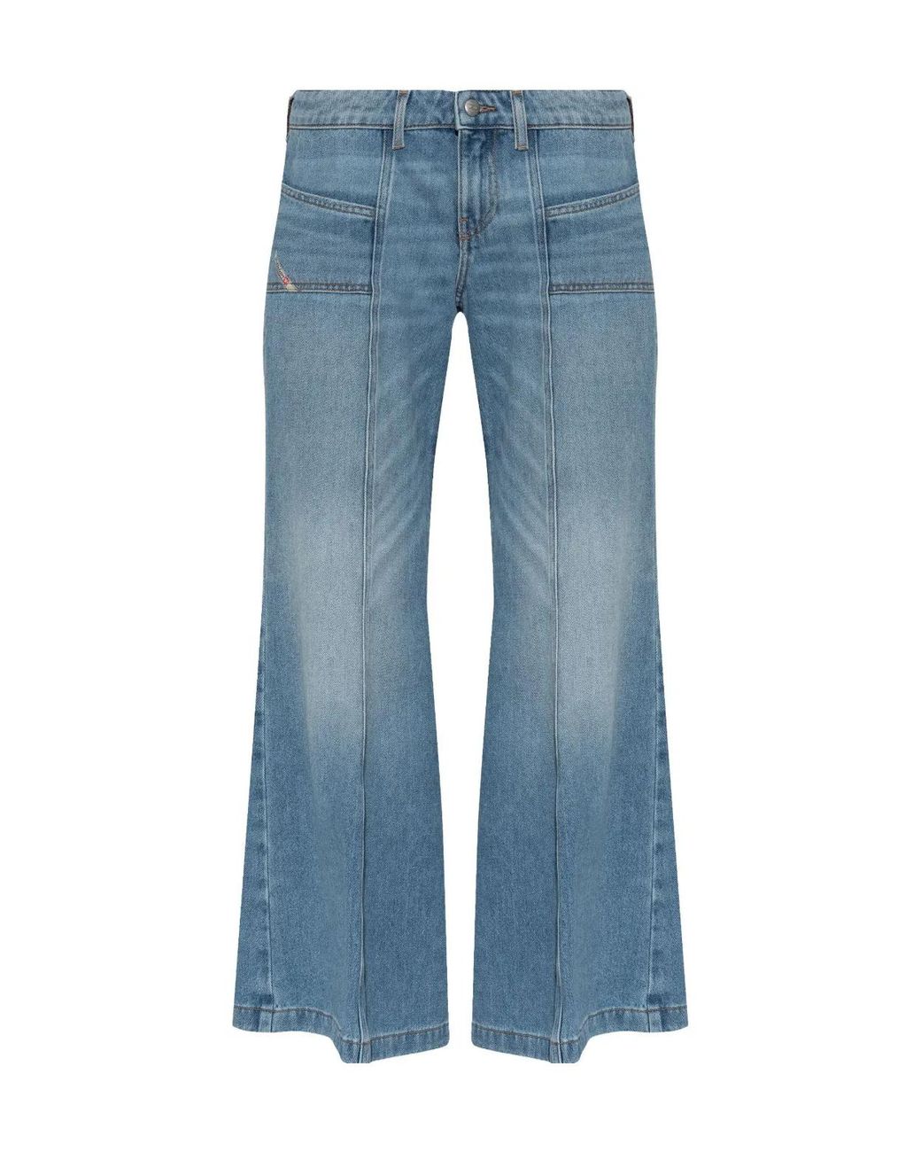 DIESEL Blue D-Akii Flare Jeans