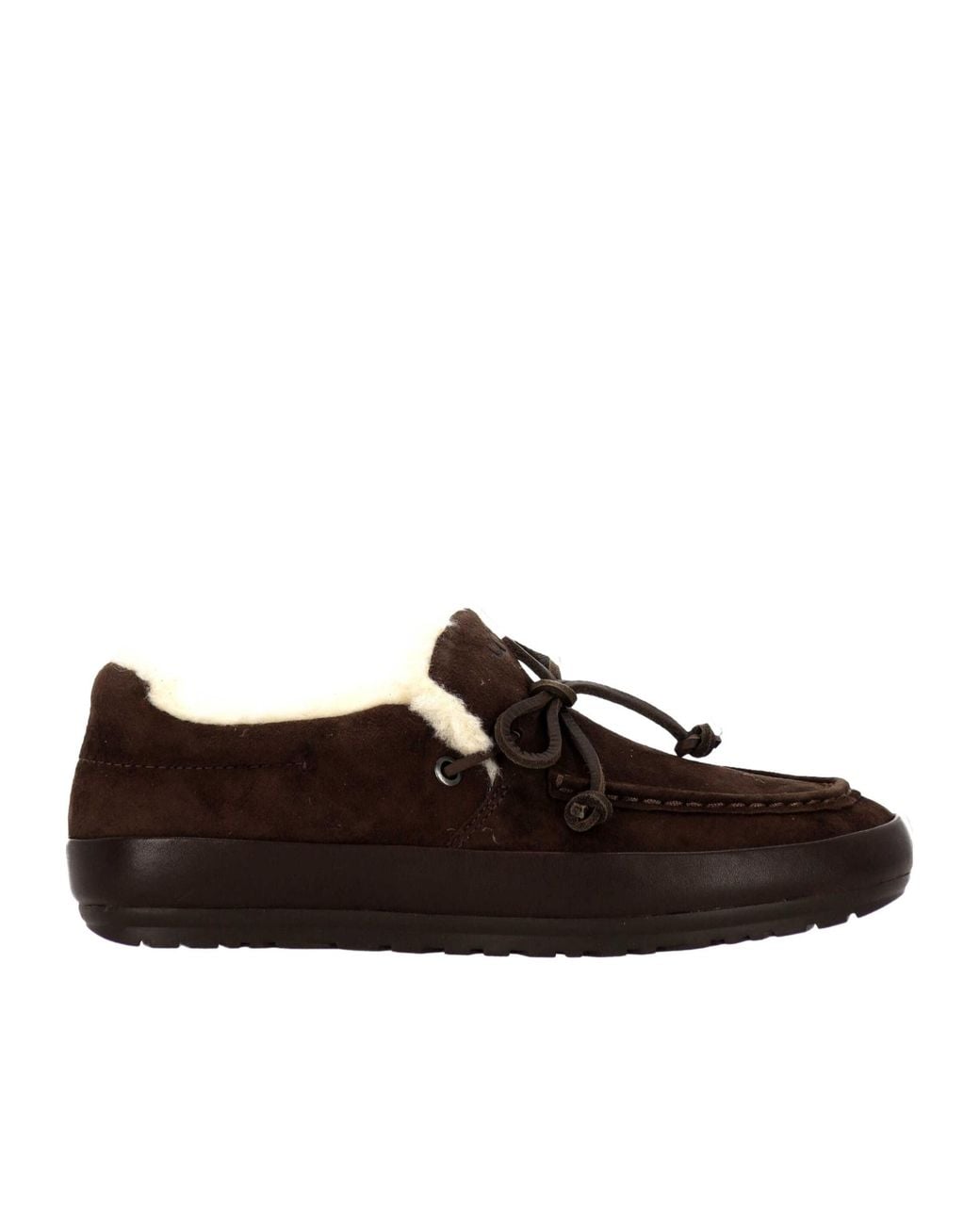 Ugg Brown Slip-On Flat Shoes