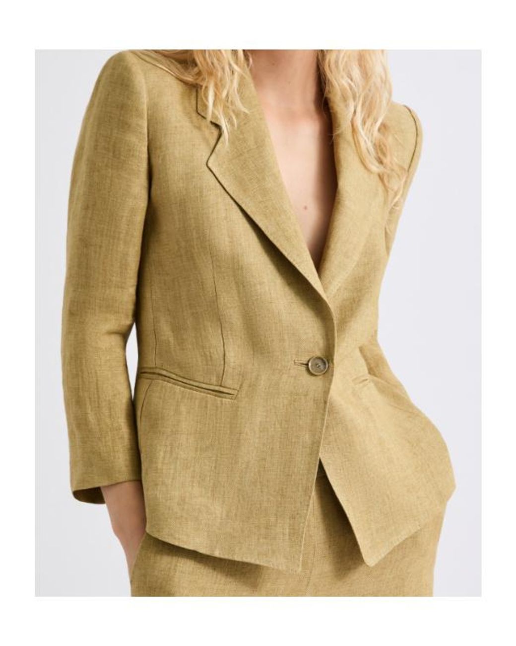 Marella Green Mllcardato Blazer