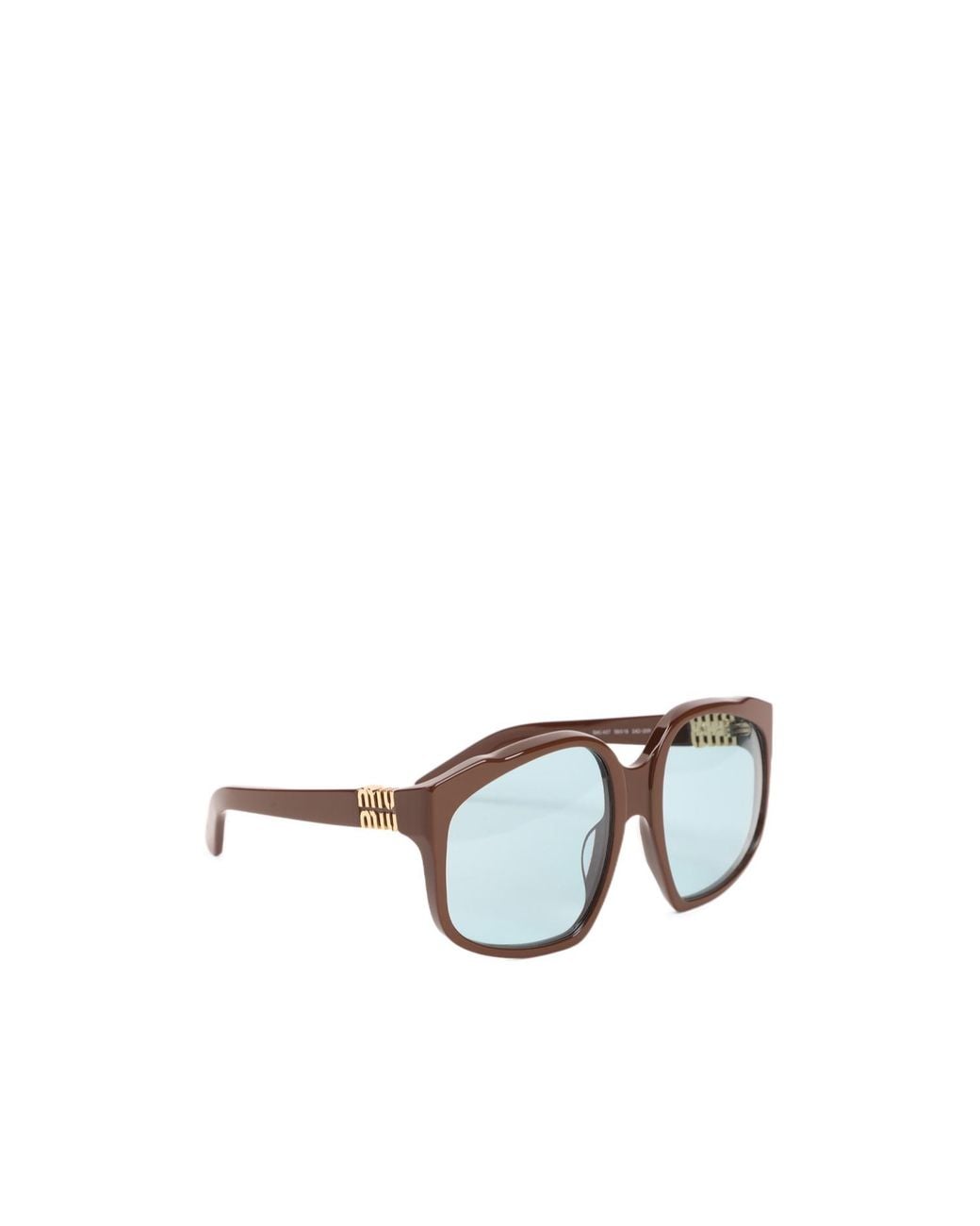 Miu Miu Multicolor Mua07S Geometric-Frame Sunglasses