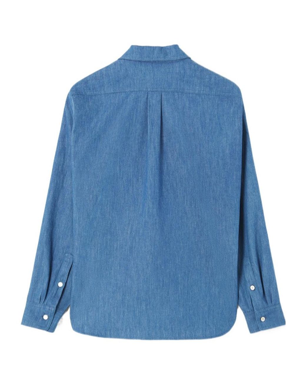 Loro Piana Blue Evie Shirt for men