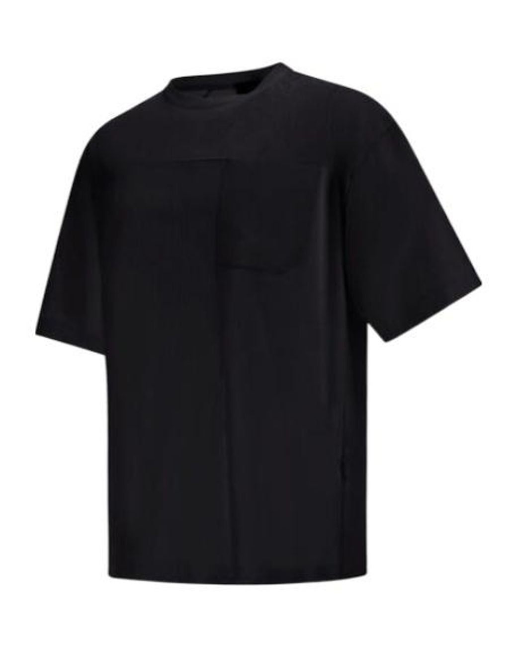 Herno Black Short-Sleeve T-Shirt for men