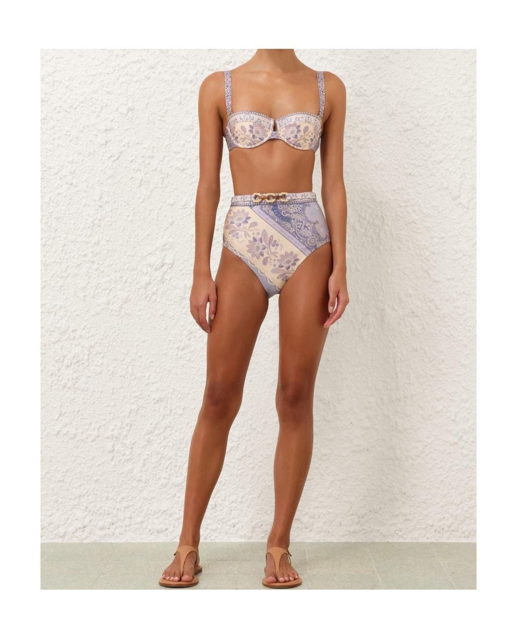 Zimmermann Multicolor Lucky Bikini Bottoms