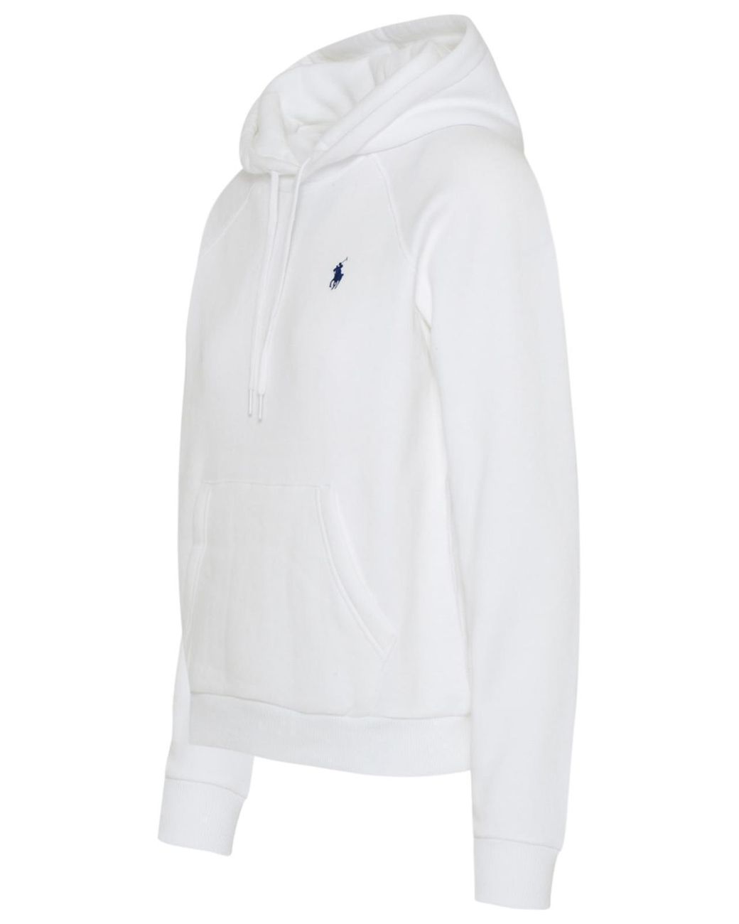 Polo Ralph Lauren White Pony Embroidered Drawstring Hoodie