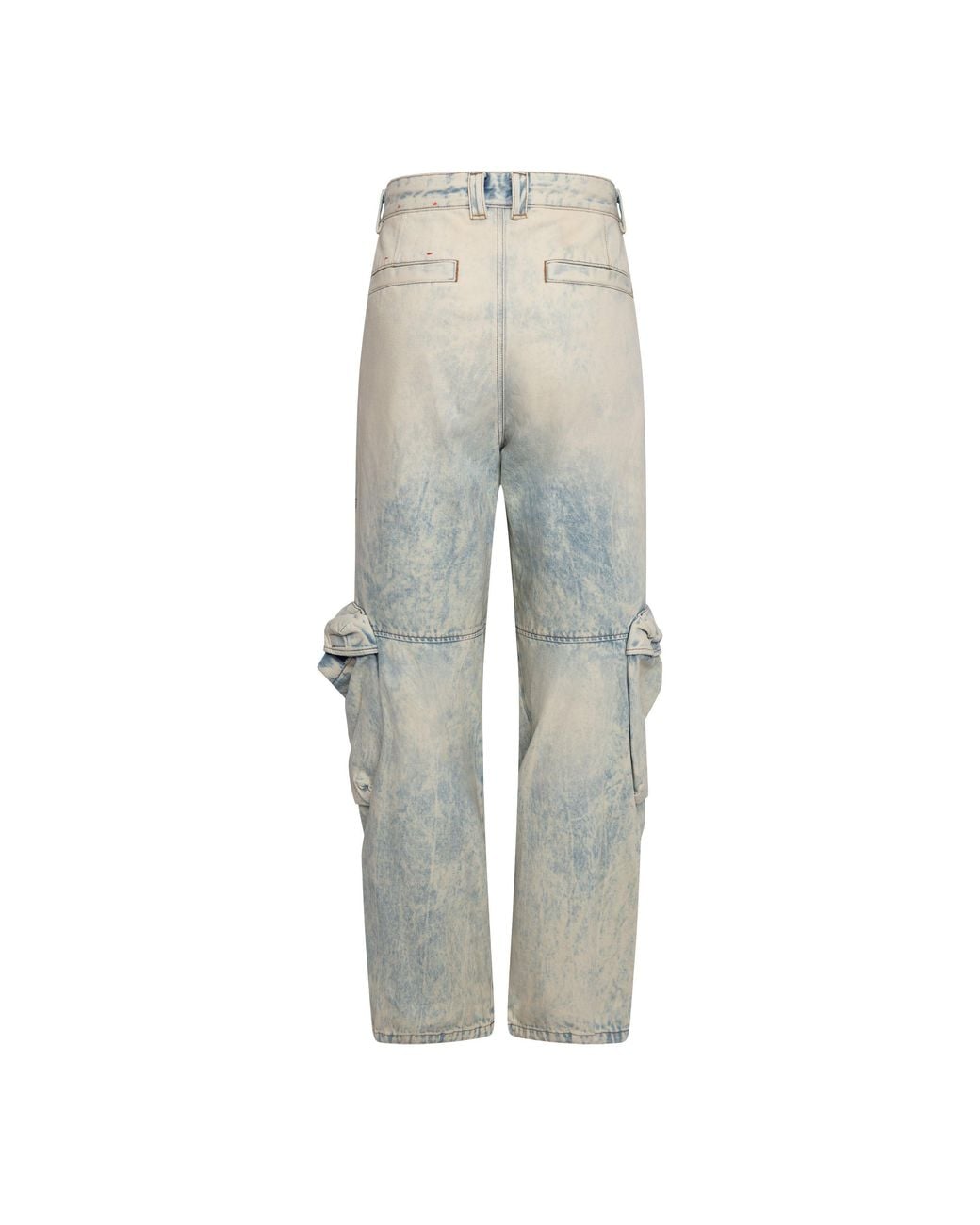 DIESEL Gray D-Arne-S Cargo Jeans for men