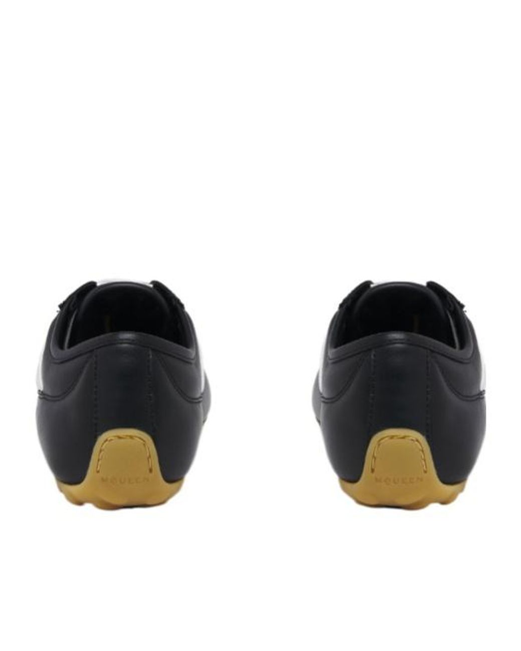McQueen Black Boxe Low-Top Sneakers for men