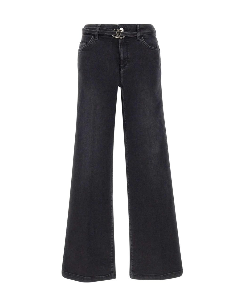 Liu Jo Blue High-Waist Flared Jeans