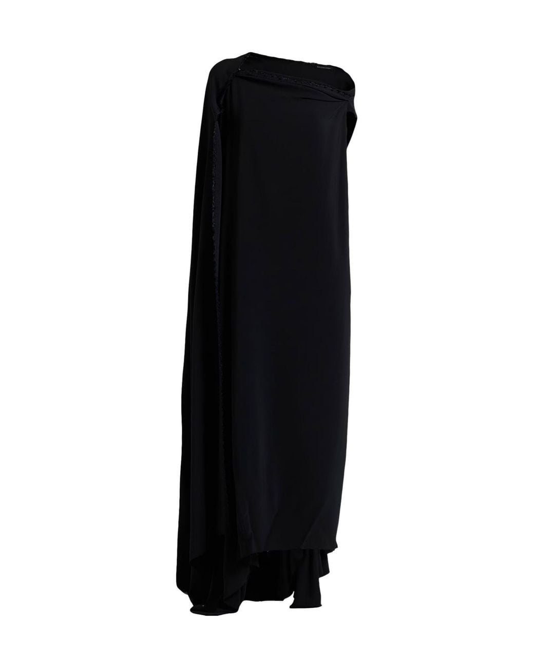 Balenciaga Black One-Shoulder Dress
